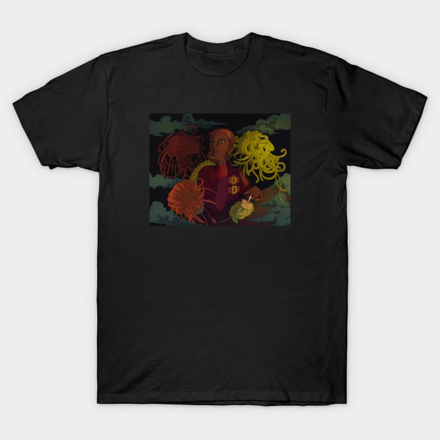 Wallflower T-Shirt by extrahotchaos